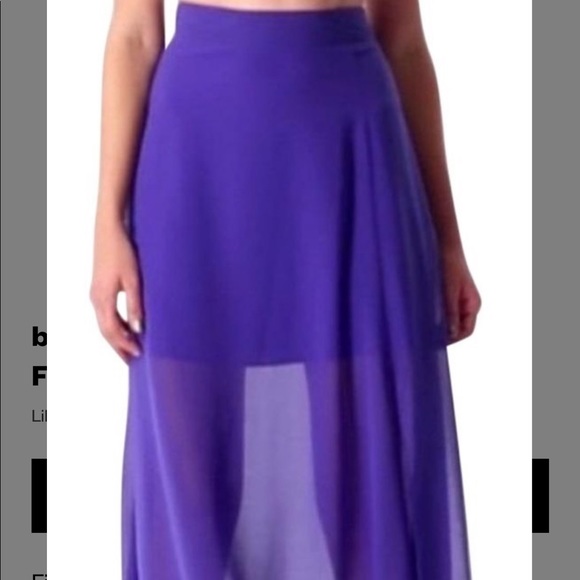 BEBE maxi skirt - Picture 1 of 4